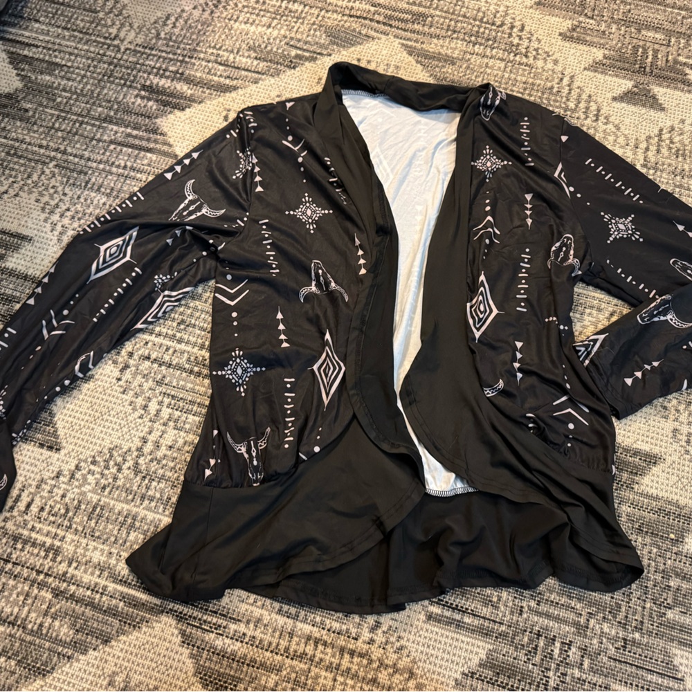 Western 3xl cardigan